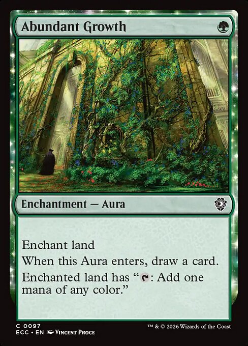 Abundant Growth - Lorwyn Eclipsed Commander #97