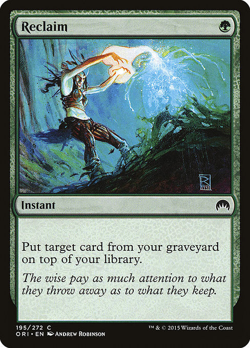 Reclaim - Magic Origins #195