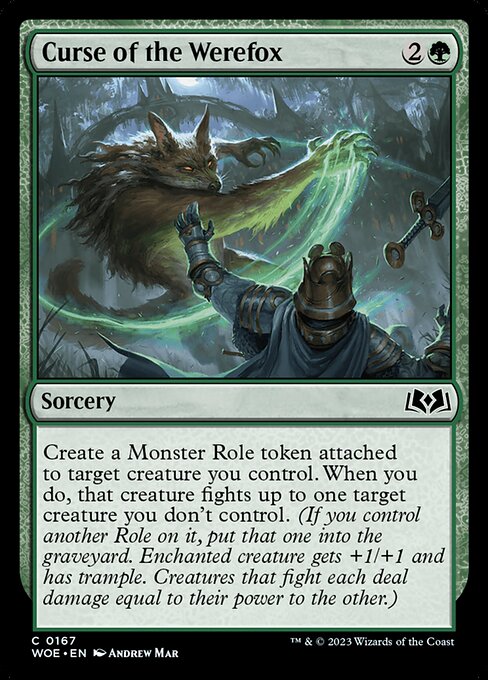 Curse of the Werefox - Wilds of Eldraine #167
