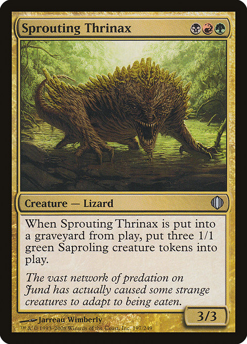 Sprouting Thrinax - Shards of Alara #197