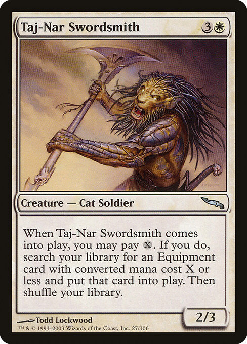 Taj-Nar Swordsmith - Mirrodin #27
