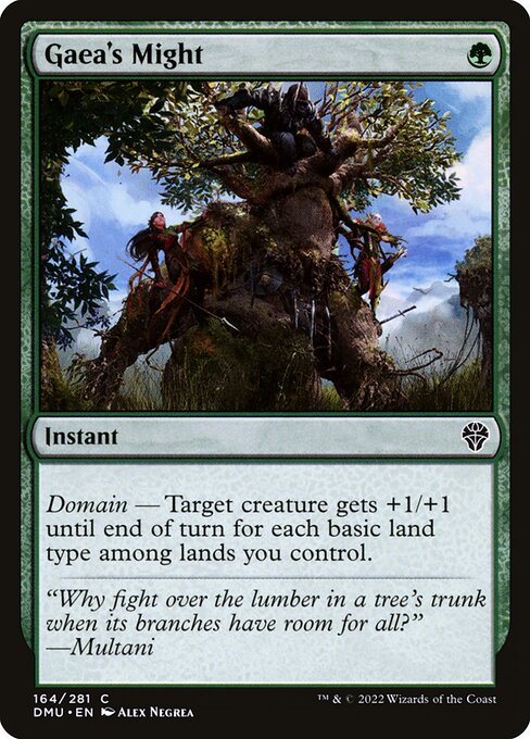 Gaea's Might - Dominaria United #164