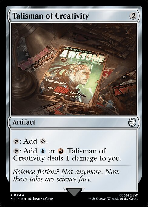 Talisman of Creativity - Fallout #244