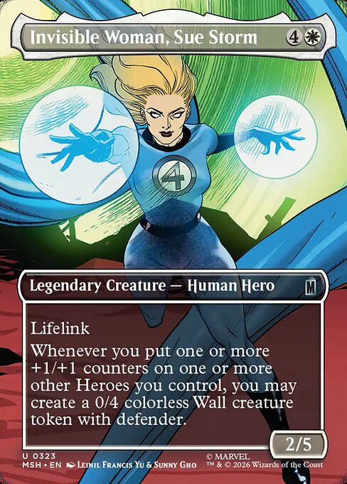 Invisible Woman, Sue Storm - Marvel Super Heroes #323 (Foil)