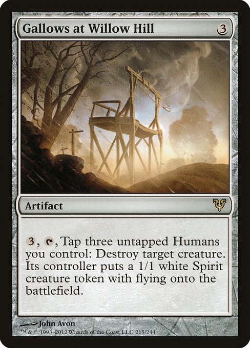 Gallows at Willow Hill - Avacyn Restored #215
