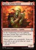 Squee, Goblin Nabob - Secrets of Strixhaven Commander #254