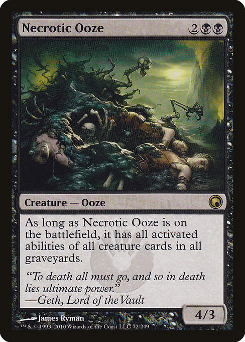 Necrotic Ooze - Scars of Mirrodin #72
