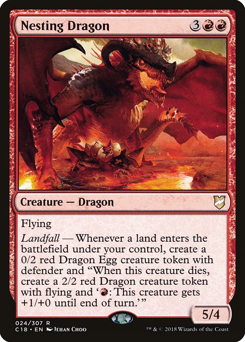 Nesting Dragon - Commander 2018 #24