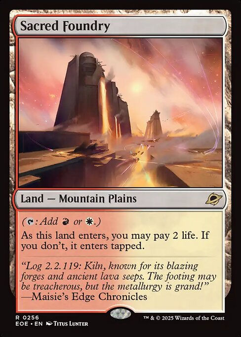 Sacred Foundry - Edge of Eternities #256