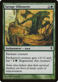 Savage Silhouette - Zendikar #181