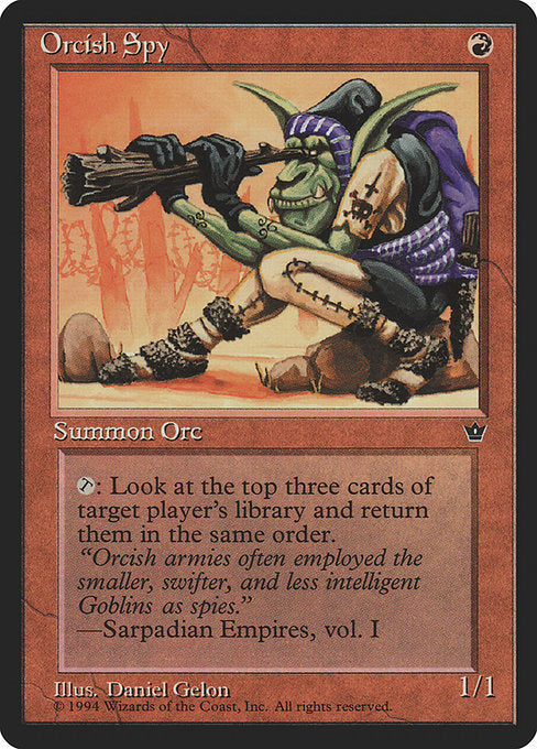 Orcish Spy - Fallen Empires #61b
