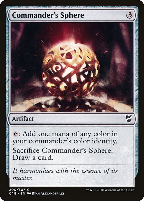 Commander's Sphere - Commander 2018 #200