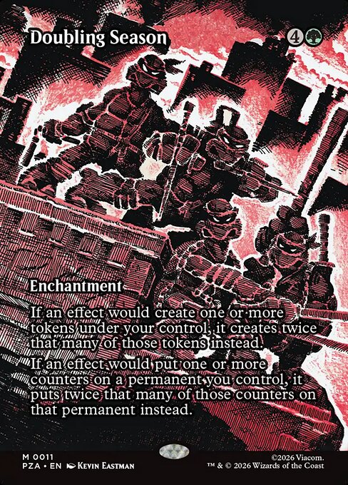 Doubling Season - Teenage Mutant Ninja Turtles Source Material #11