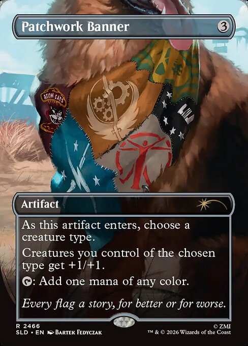 Patchwork Banner - Secret Lair Drop #2466