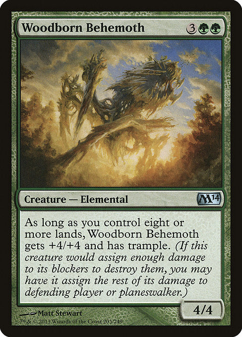 Woodborn Behemoth - Magic 2014 #203