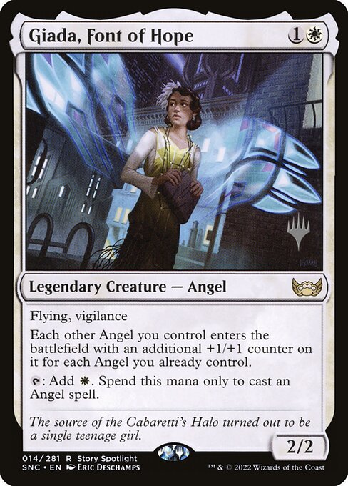 Giada, Font of Hope - Streets of New Capenna Promos #14p