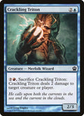 Crackling Triton Theros Magic: The Gathering card image