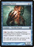 Crackling Triton - Theros #45 Magic: The Gathering card image