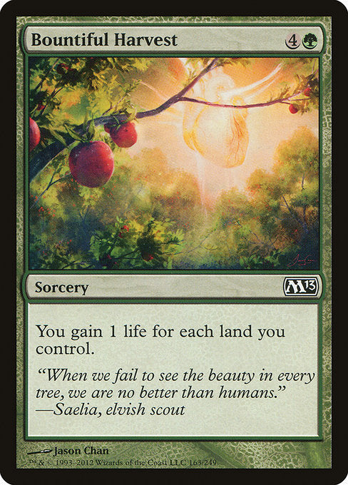 Bountiful Harvest - Magic 2013 #163