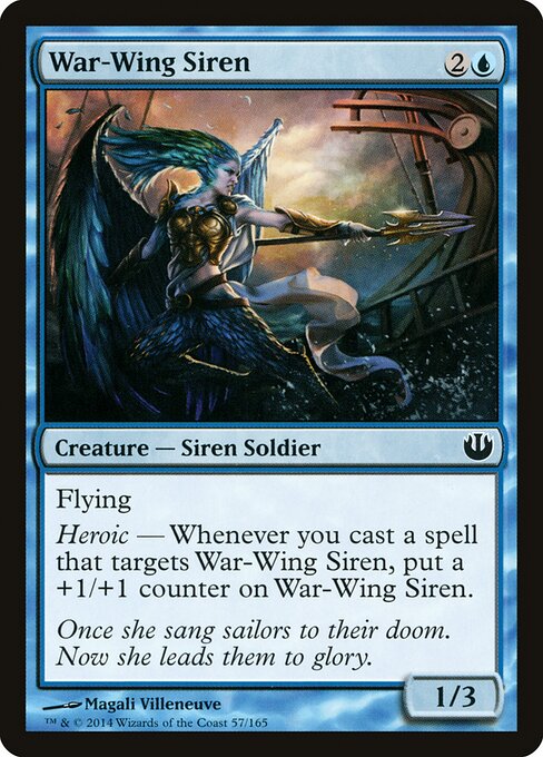 War-Wing Siren Journey into Nyx Magic: The Gathering card image