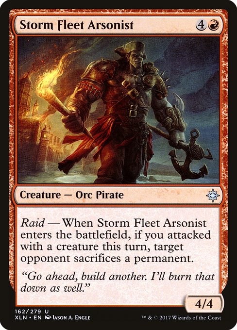 Storm Fleet Arsonist - Ixalan #162