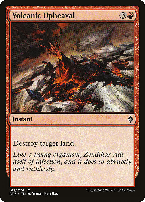 Volcanic Upheaval - Battle for Zendikar #161