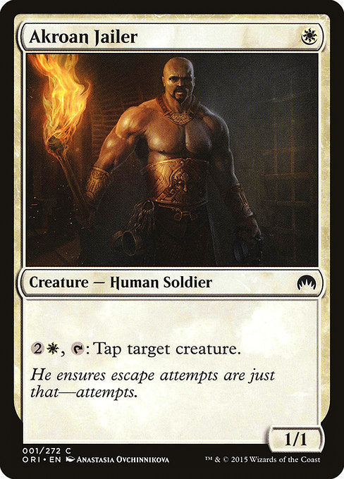 Akroan Jailer - Magic Origins #1