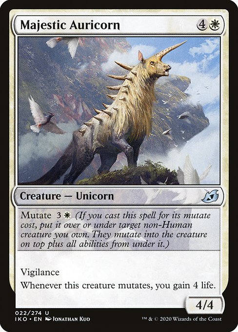 Majestic Auricorn - Ikoria: Lair of Behemoths #22