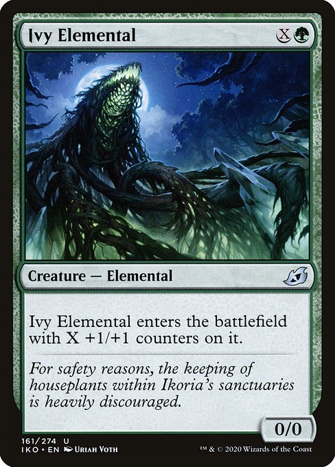 Ivy Elemental - Ikoria: Lair of Behemoths #161