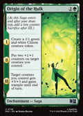 Origin of the Hulk Marvel Super Heroes Commander Magic: The Gathering card image