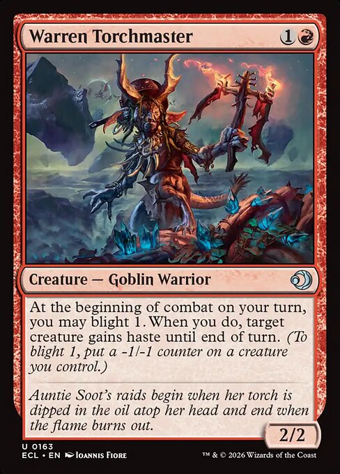 Warren Torchmaster - Lorwyn Eclipsed #163