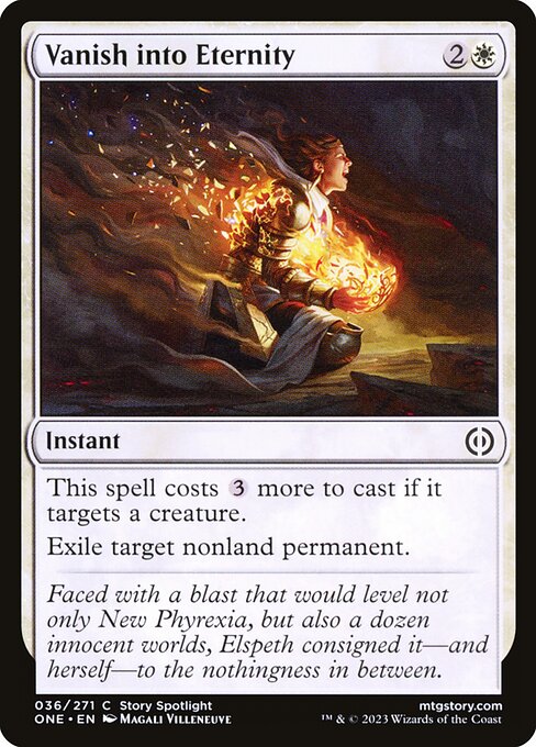Vanish into Eternity - Phyrexia: All Will Be One #36