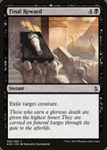 Final Reward - Amonkhet #92