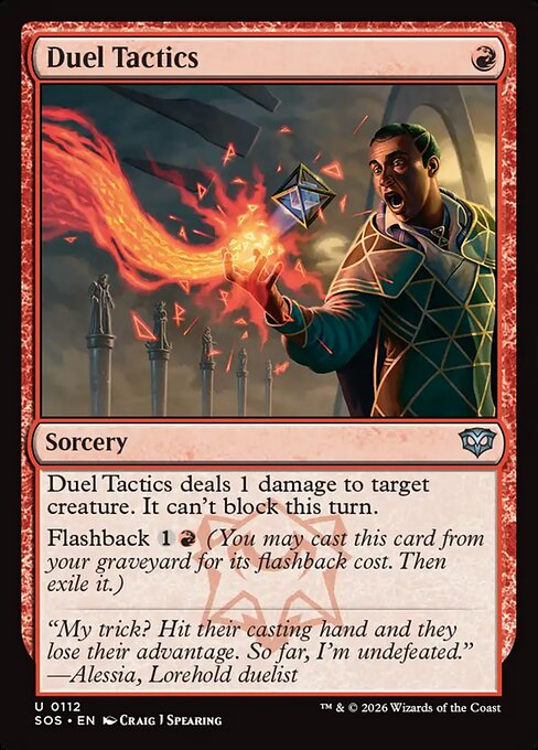 Duel Tactics - Secrets of Strixhaven #112 Magic: The Gathering card image