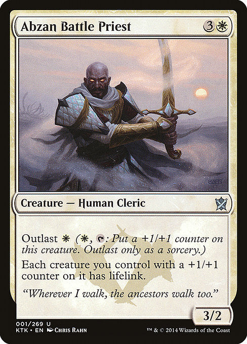 Abzan Battle Priest - Khans of Tarkir #1