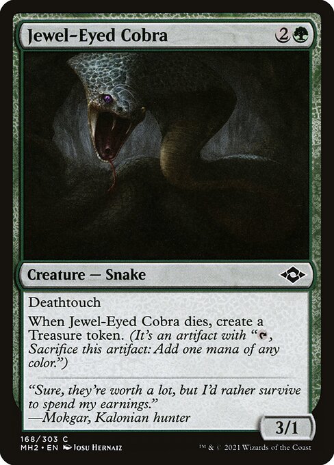 Jewel-Eyed Cobra - Modern Horizons 2 #168