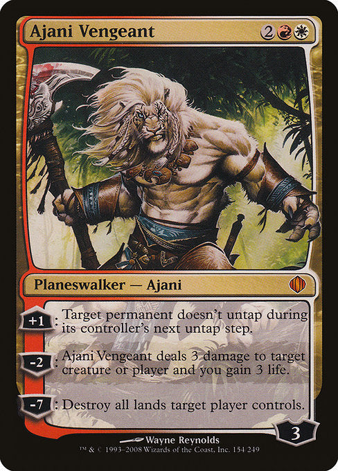Ajani Vengeant - Shards of Alara #154
