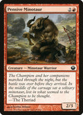 Pensive Minotaur - Journey into Nyx #105 Magic: The Gathering card image