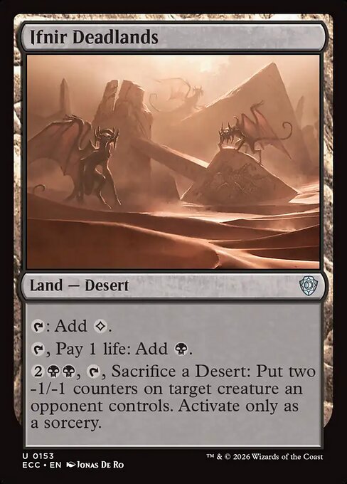 Ifnir Deadlands - Lorwyn Eclipsed Commander #153