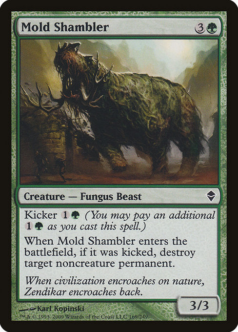 Mold Shambler - Zendikar #169