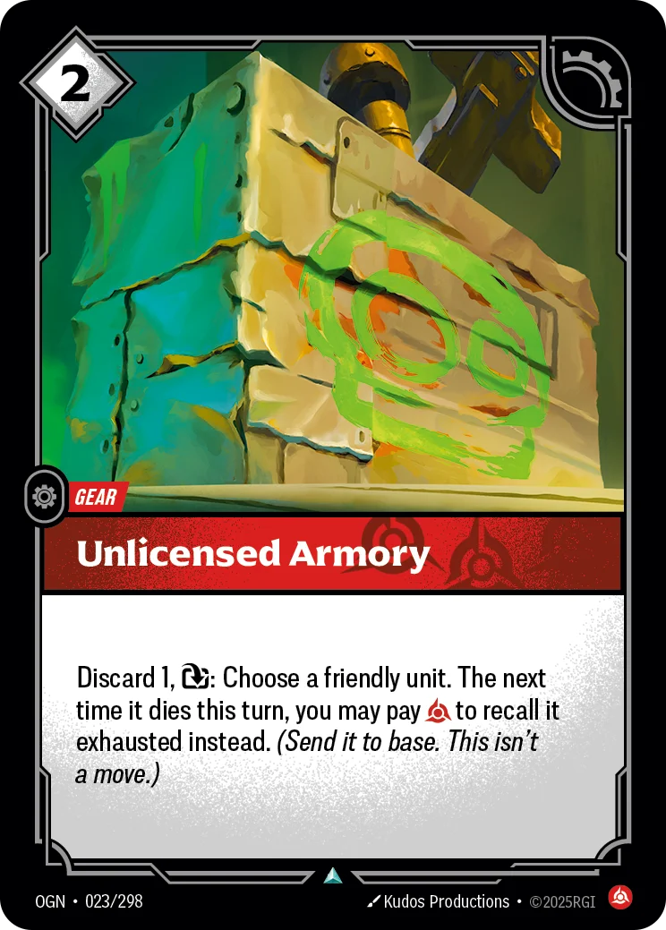 Unlicensed Armory Riftbound card image