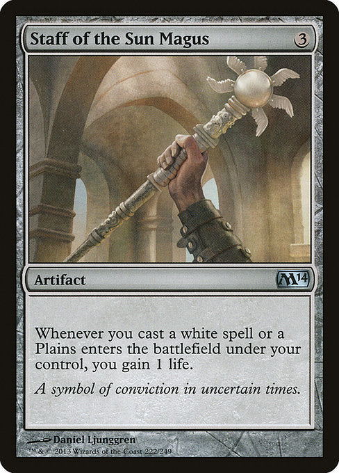 Staff of the Sun Magus - Magic 2014 #222