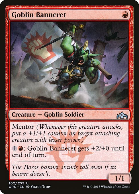 Goblin Banneret - Guilds of Ravnica #102
