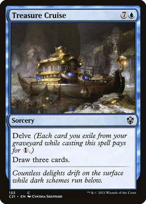 Treasure Cruise - Commander 2021 #133