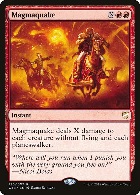 Magmaquake - Commander 2018 #125