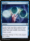 Ponder - Commander 2018 #96