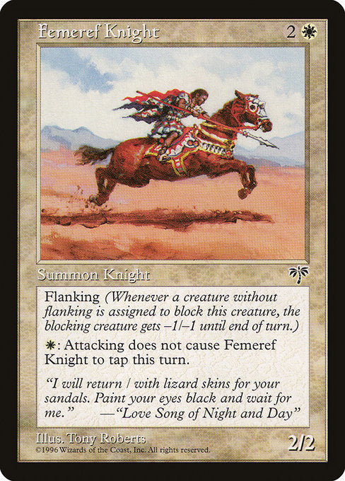 Femeref Knight - Mirage #18