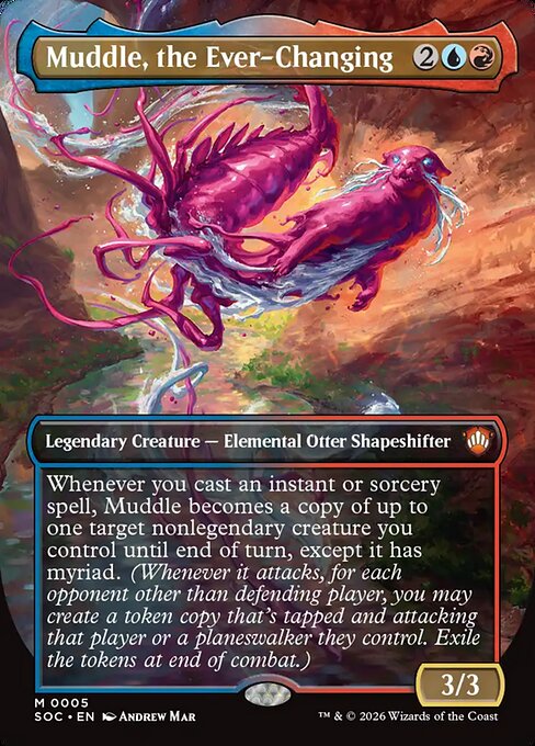 Muddle, the Ever-Changing - Secrets of Strixhaven Commander #5