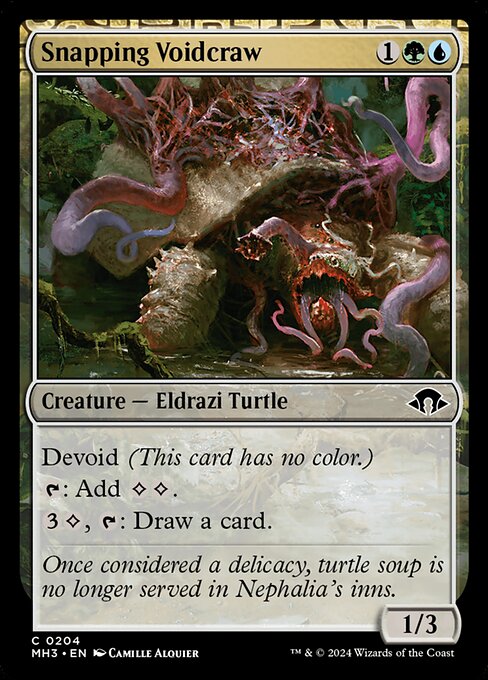 Snapping Voidcraw Modern Horizons 3 Magic: The Gathering card image