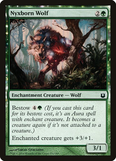 Nyxborn Wolf - Born of the Gods #131